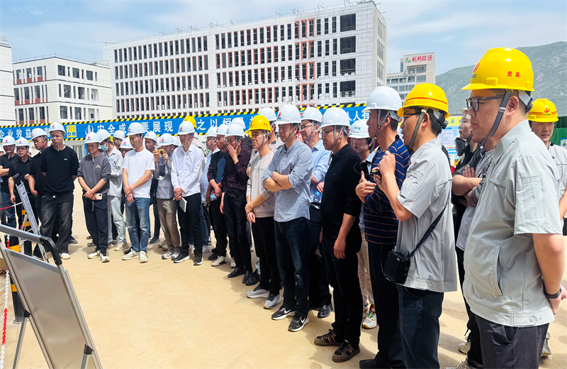 2025年4月17日，由莆田市涵江区住房和城乡建设局主办、9001DCC金沙三建承办的钢筋安装工程质量防控现场交流会在联东U谷·涵江海峡智造产业谷一期成功召开。